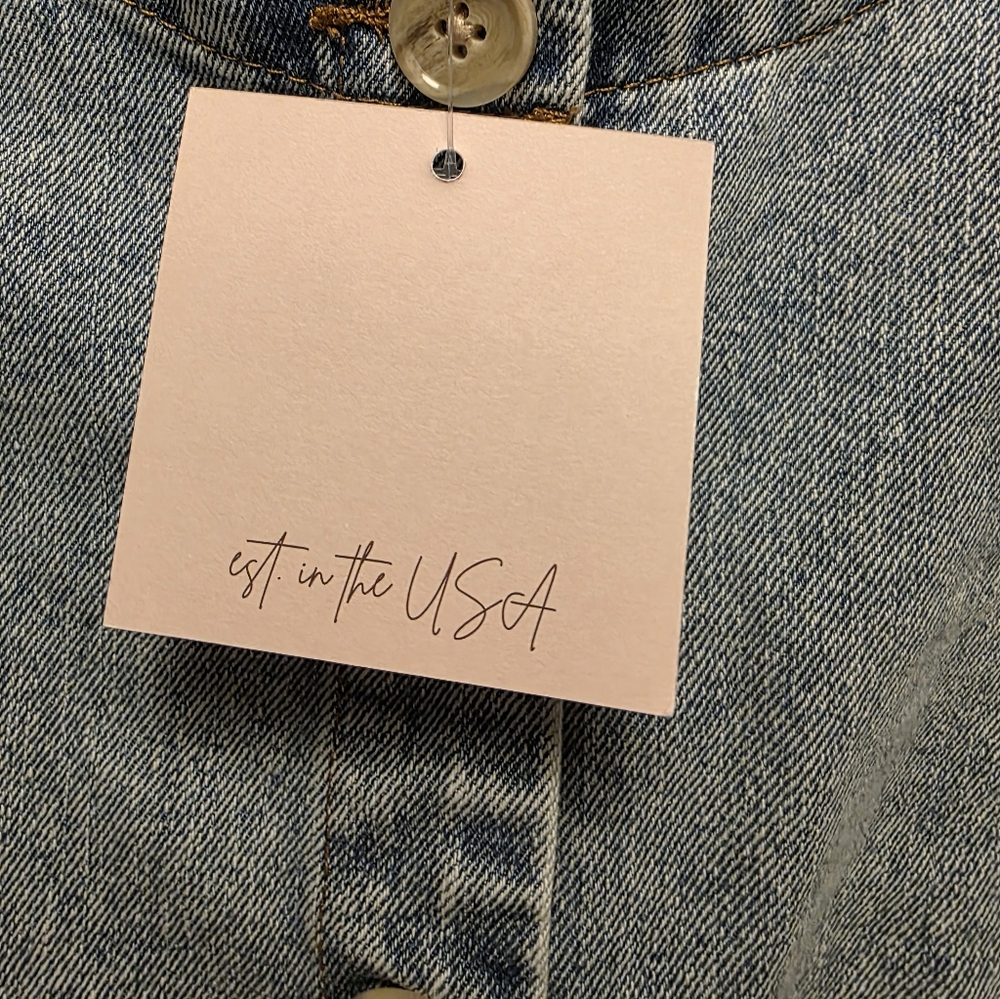 Rosewood Denim Vest - Picture 4 of 7